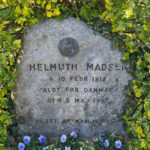 Gravsten over Helmuth Madsen på Assistens Kirkegård